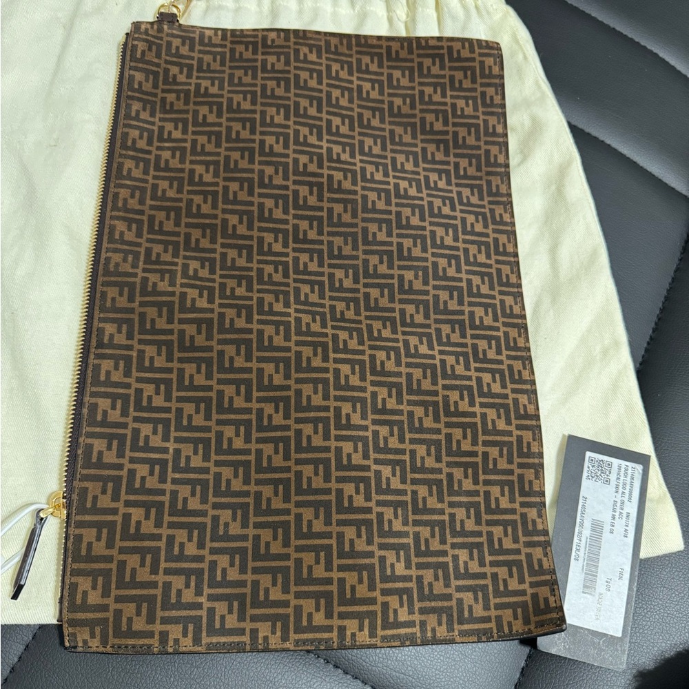Fendi flat Large pouch